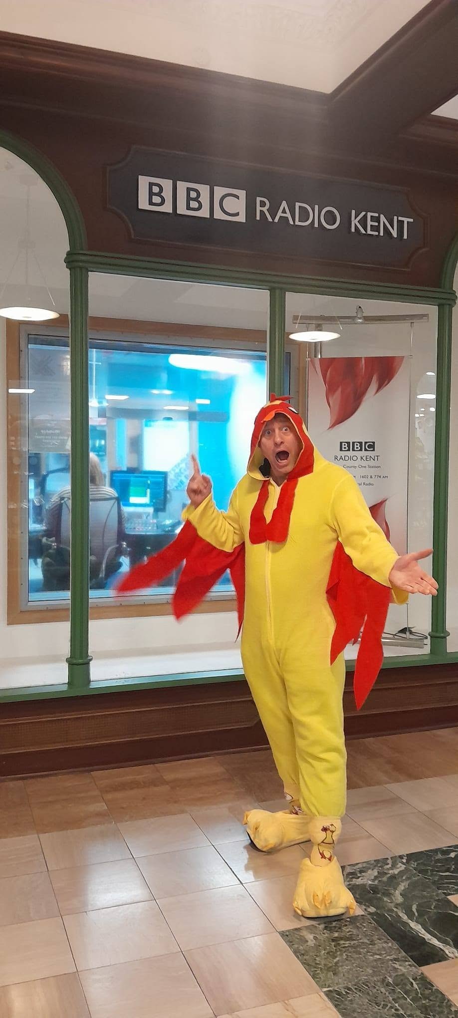 BBC Radio Kent appearance