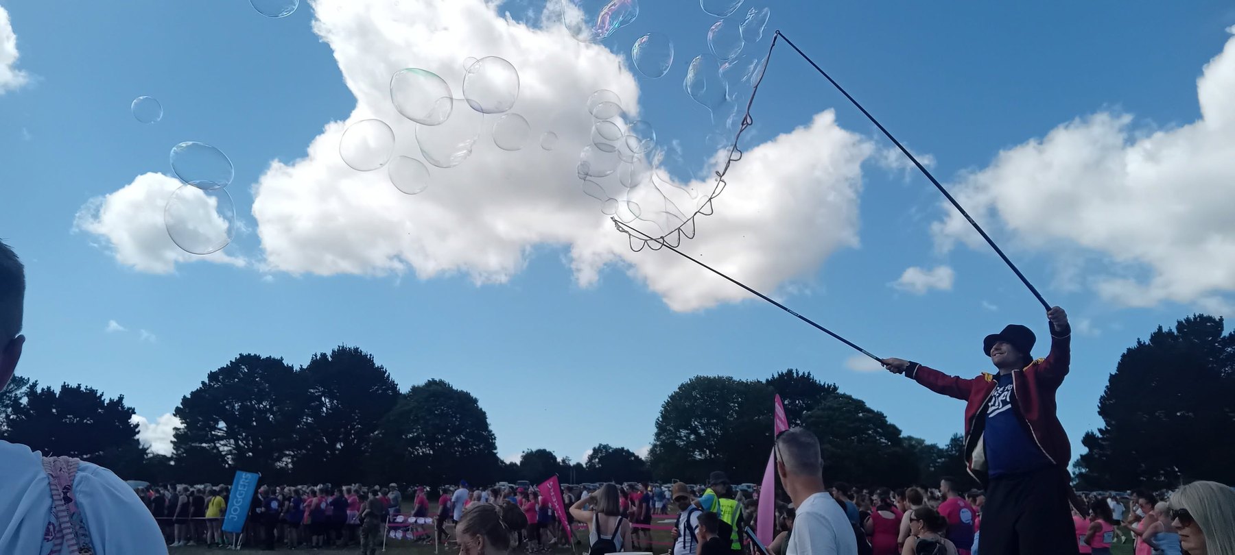 Giant bubble entertainment