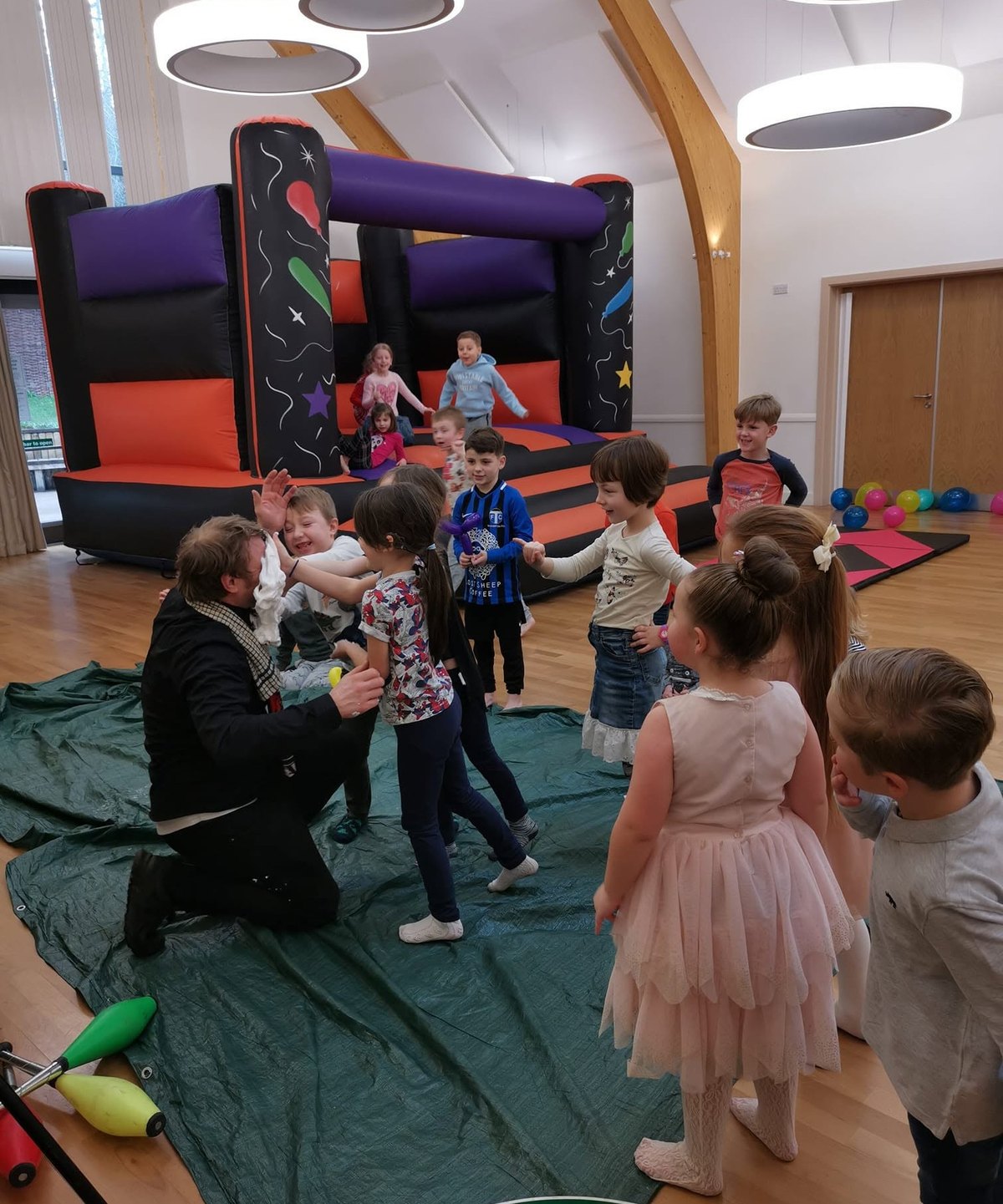 Birthday party magic and games